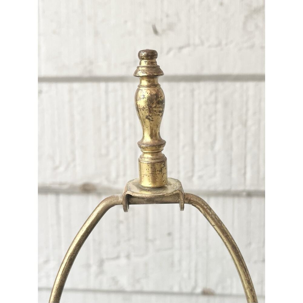 1960s Mid-century Hollywood Regency-Style Wood & Gray Metal Leviton Lamps 29” - Picture 9 of 12